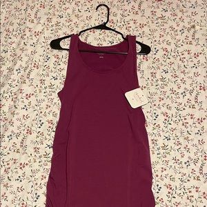 Purple Maternity dress